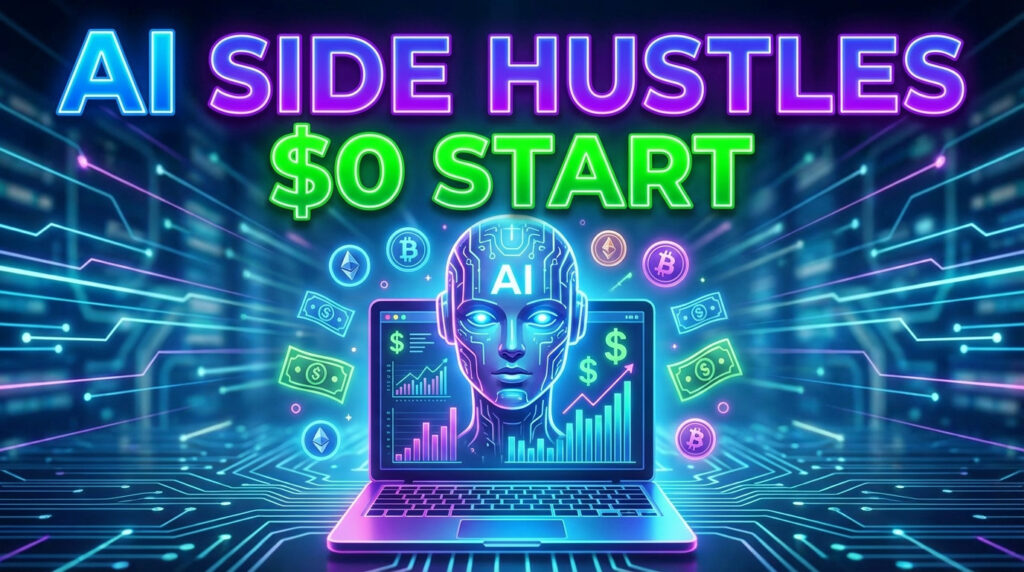 7 Best AI Side Hustles You Can Start With $0